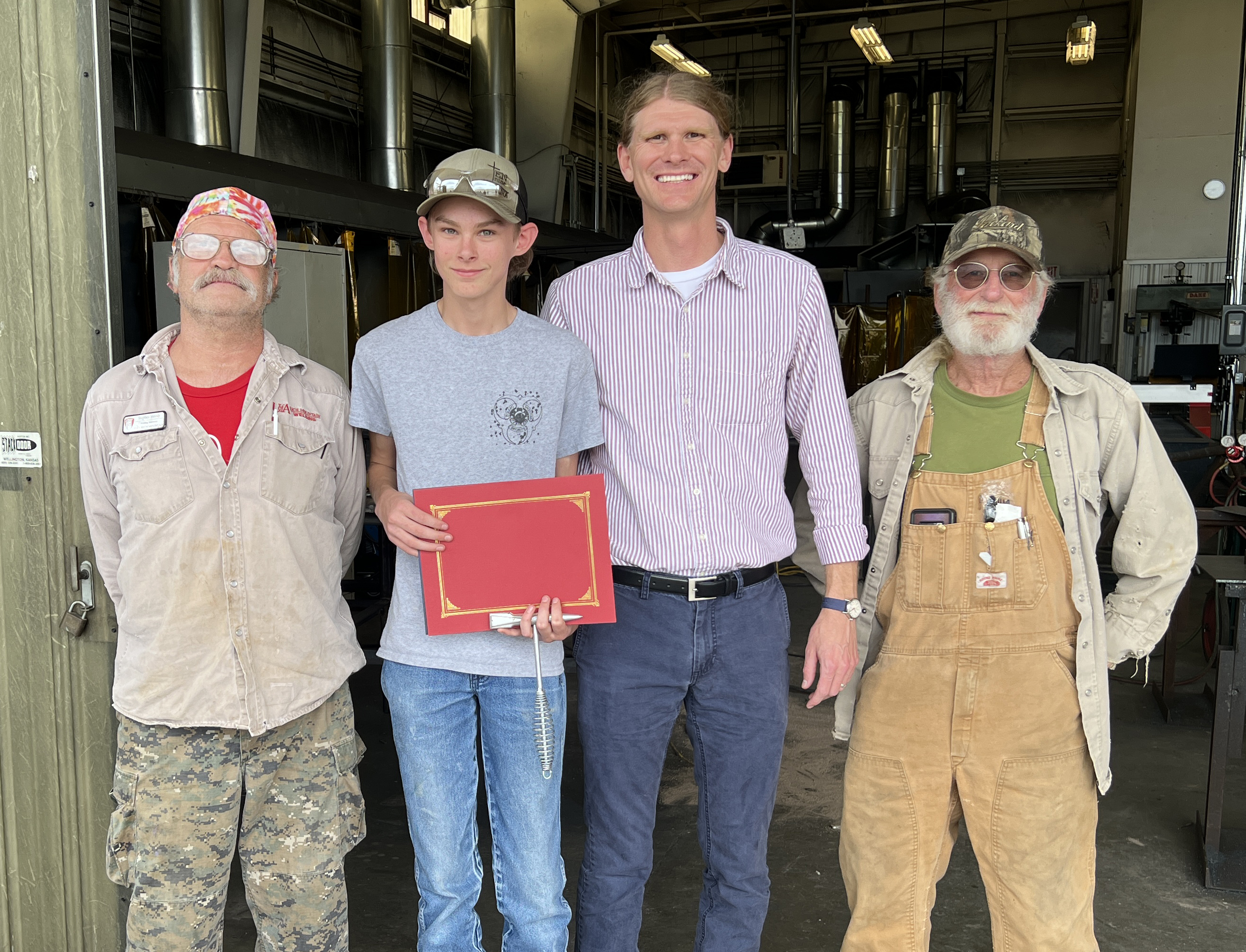 Welding silver winner